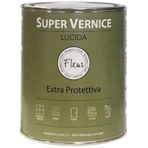 Vernice di Finitura Trasparente 750ml Lucida – Fleur – 8030055180657 – 4 ore essiccazione, 10°C applicazione