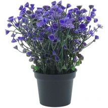Fleurs artificielles en pot, petites plantes artificielles en pot, plante artificielle pour la maison, le bureau, le salon, la décoration de bureau