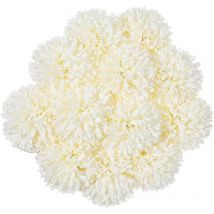 Fleurs en soie avec tiges, centres de table floraux artificiels pour décorations