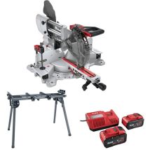 Flex Akku Kapp-und Gehrungssäge Zugsäge Sms 305 18-ec + Wb 110-260 +2xakku 8,0ah