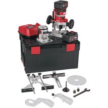 Flex - Défonceuse et affleureuse sans fil 18 v - cer 18.0-EC/5.0 Set, 2x 5,0 Ah et chargeur en l-boxx