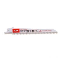 5 x Lame de scie sabre pour métal, bois, plastique L150 mm - dents 6 p
