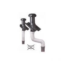 Flex-Problemlöser für Belüftungsstrang Ø75/90/100/110 x 110cm, Universal