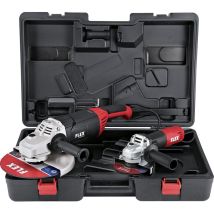 Flex Winkelschleifer-Set L 2200 230 + L 850 125 – 230 mm Scheibendurchmesser – 2200 W – 850 W – Transportkoffer