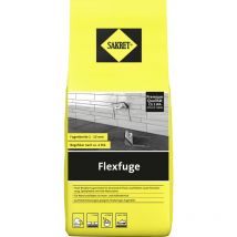 Flexfuge 1 - 15 mm dunkelgrau 5 kg Fugenmörtel - Sakret