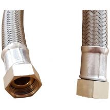 Flexitaly - Flexi Flexible Pump Connector Water Hose Pipe Connection Female 3/4' x 3/4' 50cm