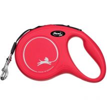 Classic m fettuccia 5 metri Rosso - Flexi