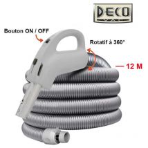 Flexible avec interrupteur Déco Vac - Convient à toutes marques - longueur au choix (de 9 à 12m) - 12m
