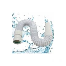 Wddnaot - Flexible bathroom sink connection hose with 30 mm inlet diameter, 40 mm outlet diameter