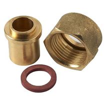 Raccord À Souder 2 Pièces Avec Joint Diamètre 12 Mm - Écrou 20/150 - Dipra