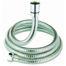 Alterna - flexible de douche - concerto - 2 mètres - en laiton - argent brillant double agrafage h25001-200b