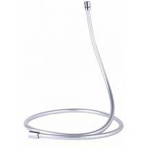 Alterna - flexible de douche - plenitude - 1.75 mètre - en pvc - argent brillant anti-torsion h21036-175