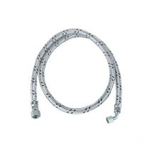 Weishaupt - flexible fioul DN8, coude x DN10 1200mm 491 128