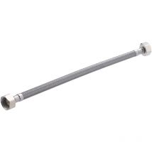Flexible inox à visser 30cm F 3/8 - F 3/8