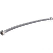 Flexible inox à visser 50cm m 3/4 - f 3/4