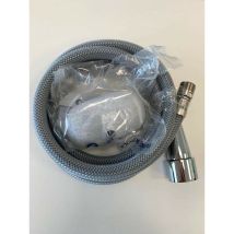 Paffoni - Flexible para grifos de cocina con aireador terminal ZFLO026CR Cromo