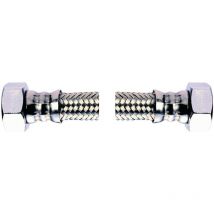 Flexible plomberie - femelle / femelle - 20 x 27 - dn13 - longueur 500 mm