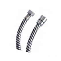 Go Plast - Flexible Pvc Argent Noir/Chrome Douches 200