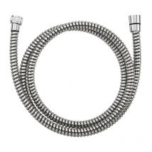 flexible PVC chromé noir EUROSANIT 1,75M