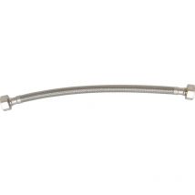 Flexible sanitaire - Raccord 2 écrous tournants 3/4' - Longueur : 1000mm - DN10 - chrome