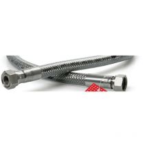 Manguera con válvula para gas Características: Macho-Macho