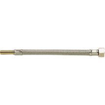 Flexible Tressé Inox Série plus - tube lisse 300mm - Tuyau Ø8mm avec joint - Femelle 12x17 - 300mm