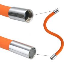 Flexible Tube de Robinet de Cuisine Tuyau de Pulvérisation d'Extension pour Robinet de Cuisine Rallonge de Robinet Anti-Éclaboussures Rotative
