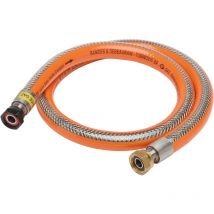 Flexible gaz - tubinox - butane et propane - 2 mètres Banides Et Debeaurain 38916