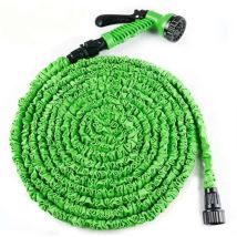 Flexibler Und Dehnbarer Gartenschlauch Aus Kunststoff, Autowaschpistole Mit Sprühkopf, Gartenzubehör, Bewässerungswerkzeug, 25 Bis 100 Fuß (22,5 Meter