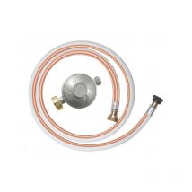 Flexibles butanschlauch-set mit 1 regler, 1 nippel und 1 flexiblem schlauch 1 m50 Ribitech dg170tv810/b