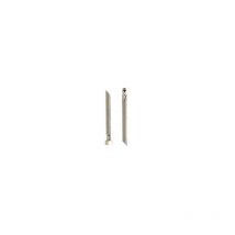 Flexible Tressé Inox M10X1 - f 300mm standard - Passage du tuyau Ø8mm avec joint 12x17 - Court