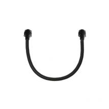 Flexible de passage de câbles noire 50cm diametre 13/10mm - sewosy - DLN10