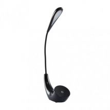 Flexo Anchor 5w 6000k Noir 375lm 43x7.5x15.5 Cm Réglable 3 Intensités, Flexible, Réglable Et Tactile
