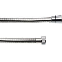 Flexible de douche – 170 cm – Laiton plaqué argent – Longueur, Matières, Filetage sortie