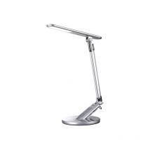 Fabrilamp - Flexo Klasse 7w 3000-4500-6000k Silber 595lm Port Usb Timer,tactil,int.reg,40x19x32,5cm