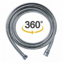 Flexo - 1,70m doble grapa cromado premium giratorio