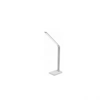 Fabrilamp - Flexo Decada Plata 7W 525lm Táctil Plegable 60x11x19cm