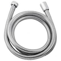 EDM - Tubo doccia in acciaio inox. 2m colore cromo (confezionato)