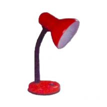 Flexo Lujo Mini E-27 60w Rojo