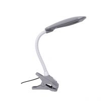 Flexo serie alba 5W led 4000K con clip H.40cm en blanco