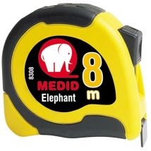 FLEXOMÈTRE BIMÉTALLIQUE – 8 mètres – Largeur 30 mm – Mètre déroulant