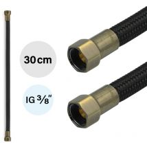 Flexschlauch DN8 ig/ig 3/8' -300mm Schwarz Antikes Bronze