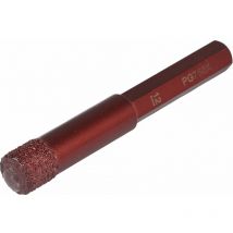 Le Sanitaire - Marcrist PG750X Diamantbohrer Fliesenbohre Sechskantschaft Trockenbohrer ø 12 mm