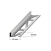 Fliesenprofil 'Renesse' Fliesenabschlussprofil / Trennschiene für Fliesenabschlüsse, Höhe: 2 - 30 mm, Breite: 23 mm, aus Aluminium-schwarz eloxiert-6