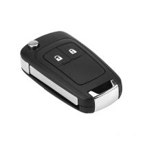 YB - Jeffergarden Flip Folding Remote 2 Buttons Car Key Fob Shell Case pour Vauxhall Opel Astra Insignia
