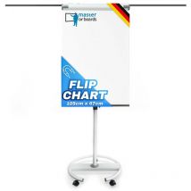 Tableau blanc trépied Tableau mobiles Shark Premium Sur Roulettes 73 x 104 cm