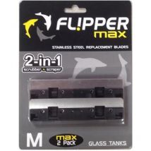 Flipper RB Stahlklingen Max 2 Klingen Aquarium-Reiniger Zubehör