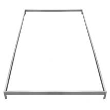 Base de serre galvanisée/Pied de serre - 12X6 mètres - Or - Flivastore
