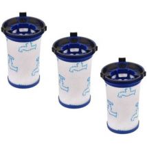 Flkwoh 3 Stück Ersatzfilter Für Rowenta Air Force 360 ​​rh9051wo Rh9057wo Rh9059wo Rh9081wo Rh9086wo & Tefal Air Force 360 ​​staubsauger, 