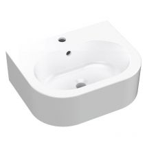 Kerasan - flo Ceramic Washbasin 50x40cm, blanc